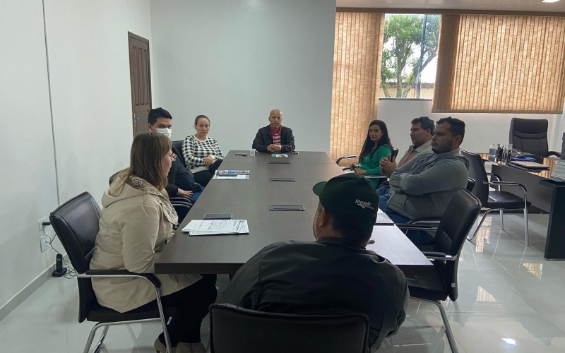 REunião com as lideraças