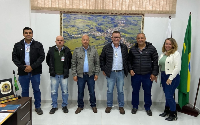 Visita dos Novos Representantes da Unidade da COAMO