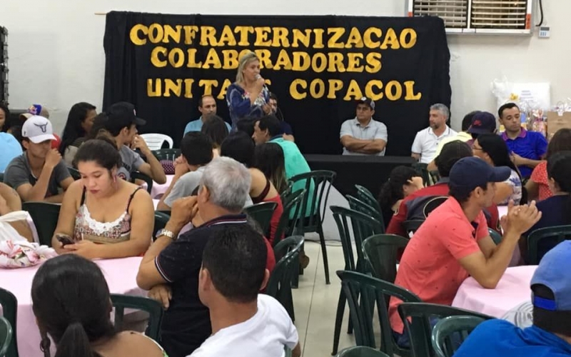 Colaboradores da Unitá e Copacol participam de confraternização em Altamira do Paraná