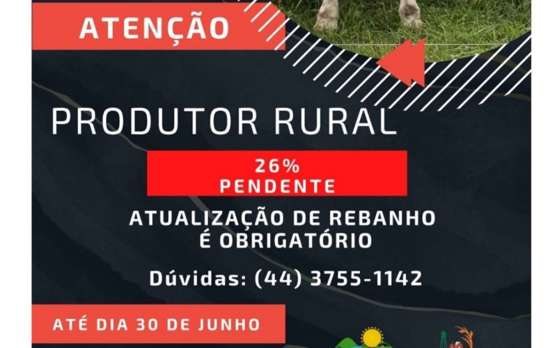 Atenção Produtor Rural!