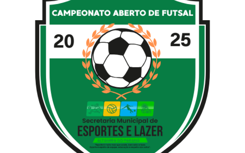 REGULAMENTO CAMPEONATO ABERTO DE FUTSAL 2025