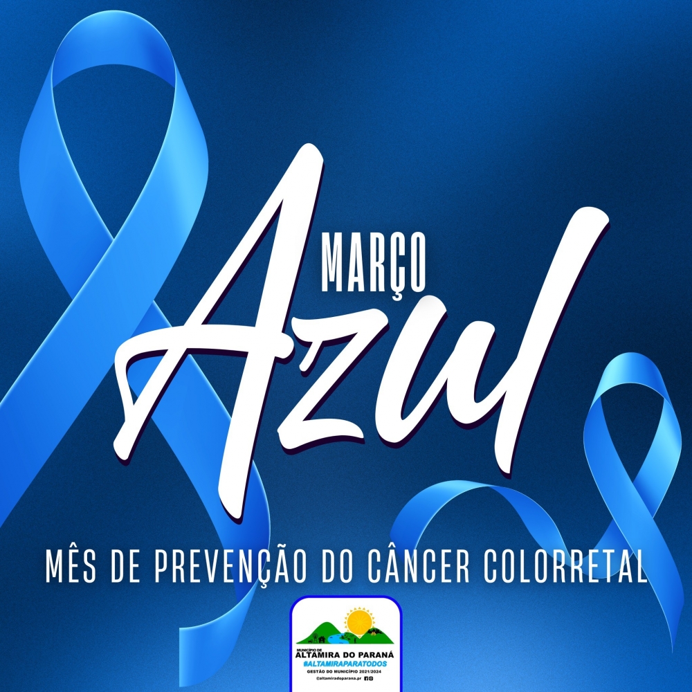 Março Azul, Mês de Prevenção do Câncer Colorretal!