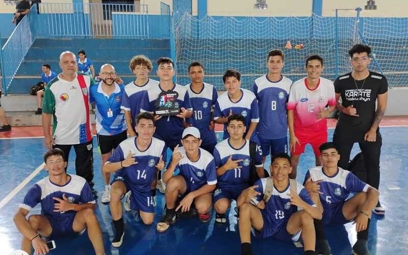 Futsal Sub 17 é vice campeão em Campina da Lagoa